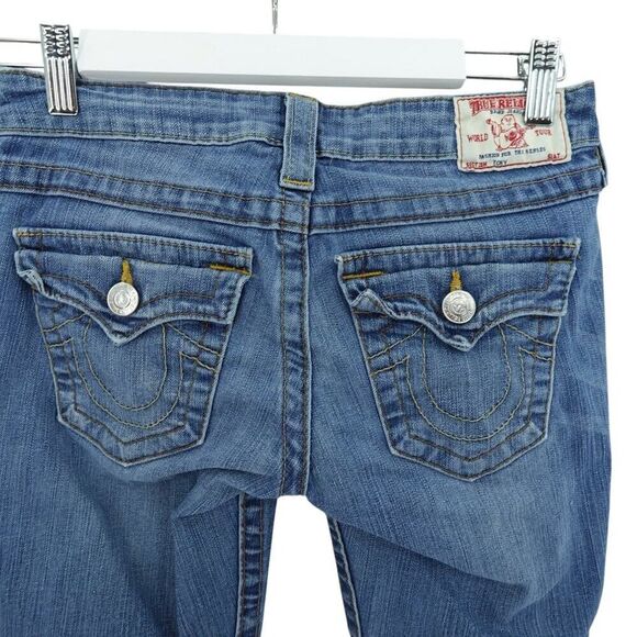 True Religion Ankle-Length Blue Jeans Size 26 USA - Picture 9 of 15